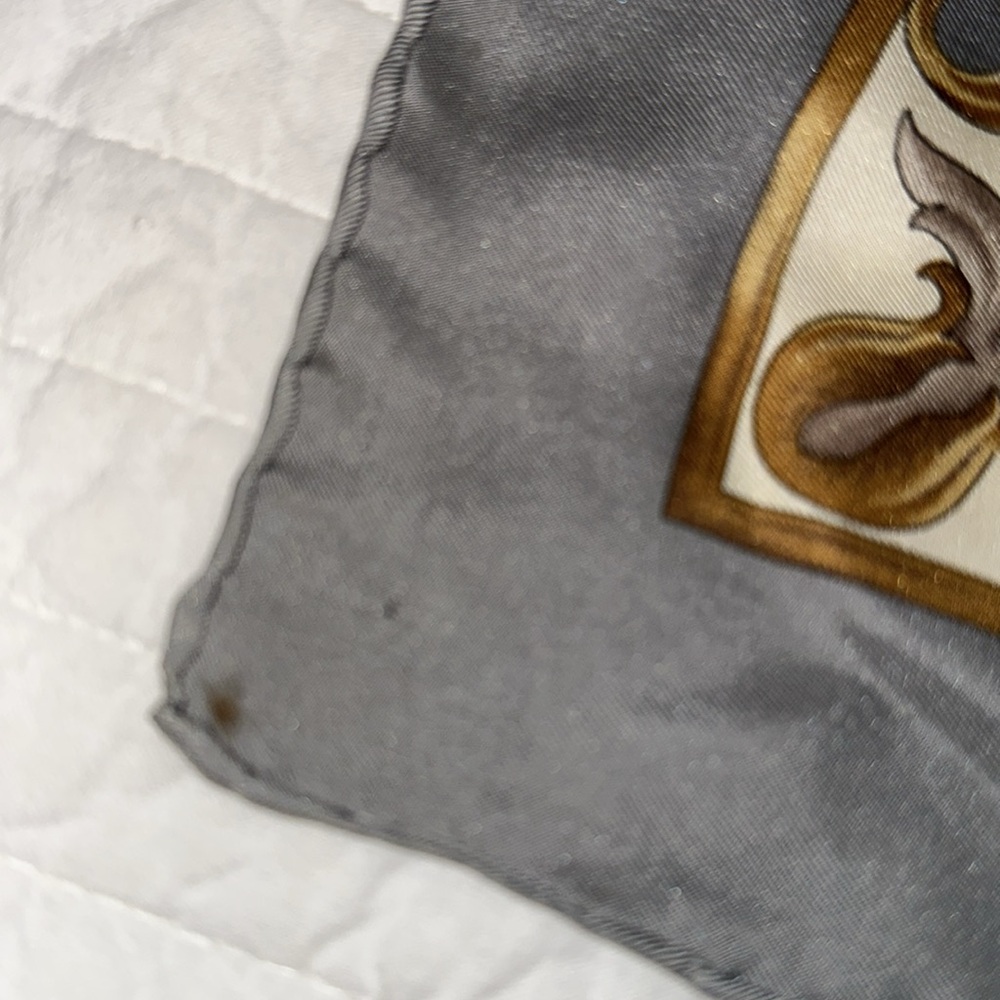 Bally-Silk shoes Print Women Scarf hand rolled hem
34" x 34" - Picture 4 of 4